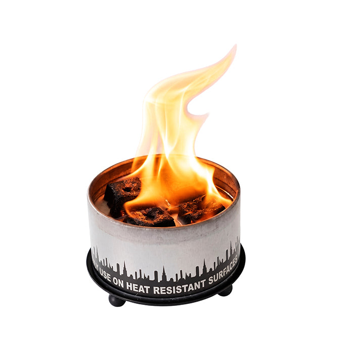Matte Black Candle Holder & Trivet